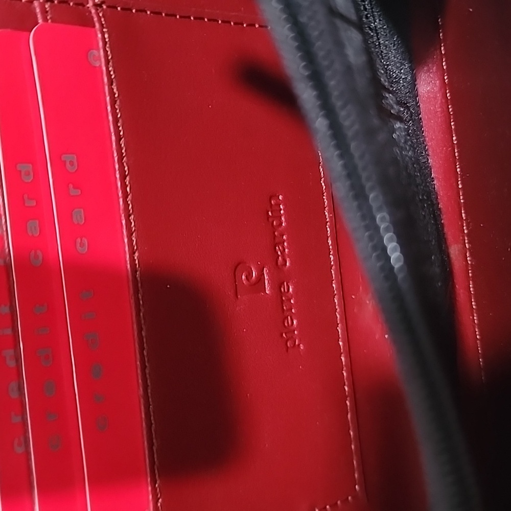 Pierre Cardin Women's Red Leather Wallet - Picture 9 of 15